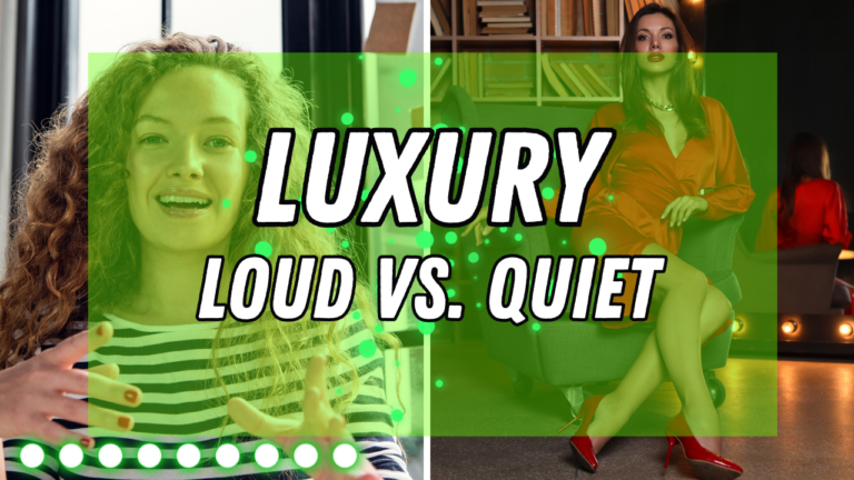 quiet luxury vs loud luxury photo